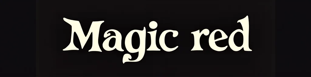 Magic red